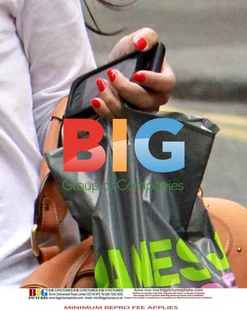 Stacey Giggs visits hair salon in Manchester