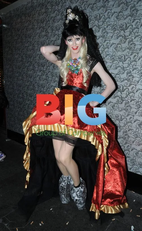 Guest at The Box night club
