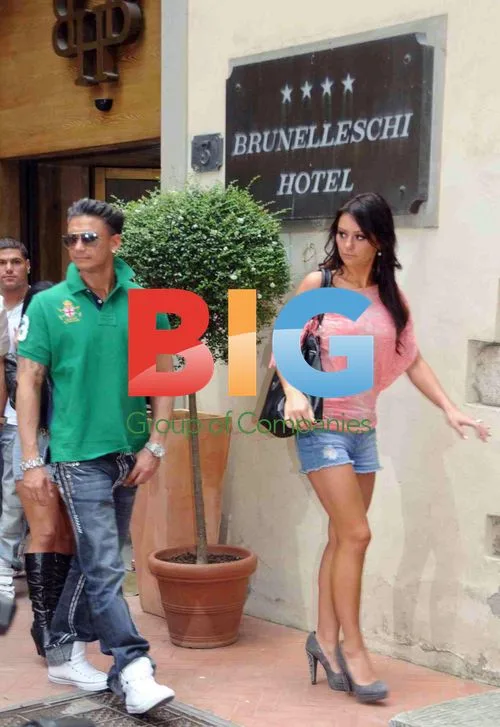 Jersey Shore Cast Filming in Florence, Italy