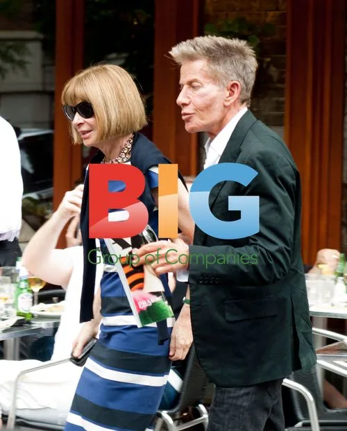 Calvin Klein and Anna Wintour Lunch in New York
