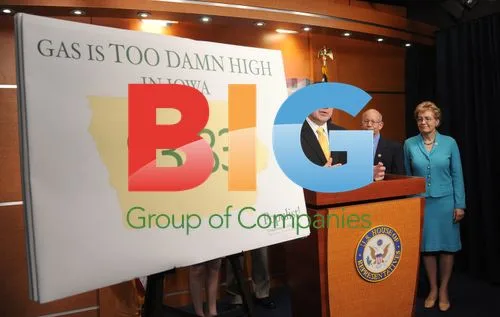 Rep. Bruce Braley unveils "Gas is Too Damn High" plan