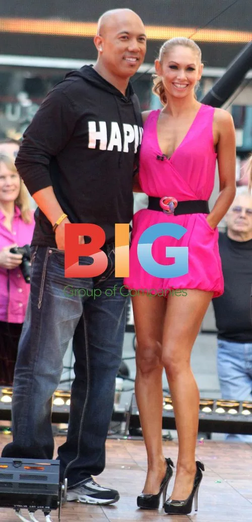 Hines Ward, Kym Johnson, Kirstie Alley and Maksim Chmerkovskiy on GMA