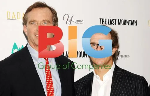 Robert Kennedy Jr. and Bill Haney arrive for "The Last Mountain" premiere
