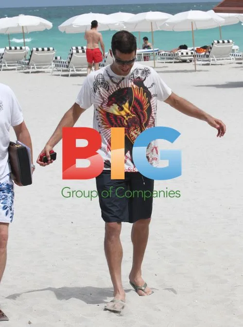 Michael Ballack on Miami Beach