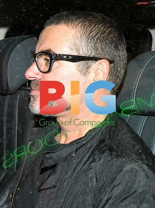 George Michael and Kenny Goss Leave The Ivy