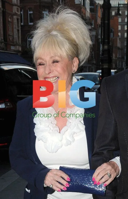Steve Mcfadden and Barbara Windsor at Restaurant