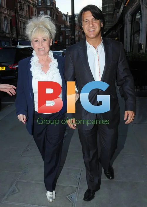 Steve Mcfadden and Barbara Windsor at Restaurant