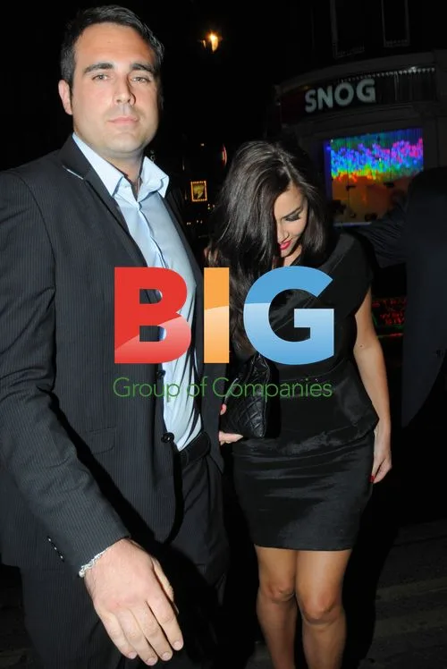 Imogen Thomas night out in London