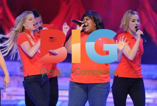 Glee! cast at Staples Center concert