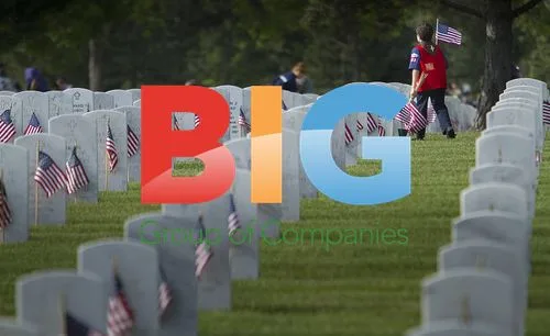 Gravesites at Fort Logan National Cemetery