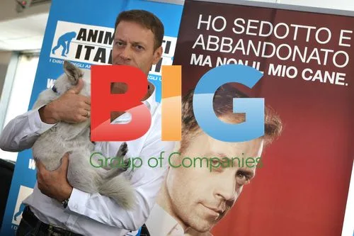 Rocco Siffredi at animal welfare event