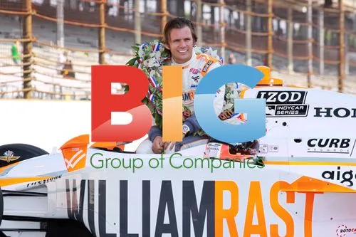 Dan Wheldon Celebrates 2nd Indianapolis 500 Victory
