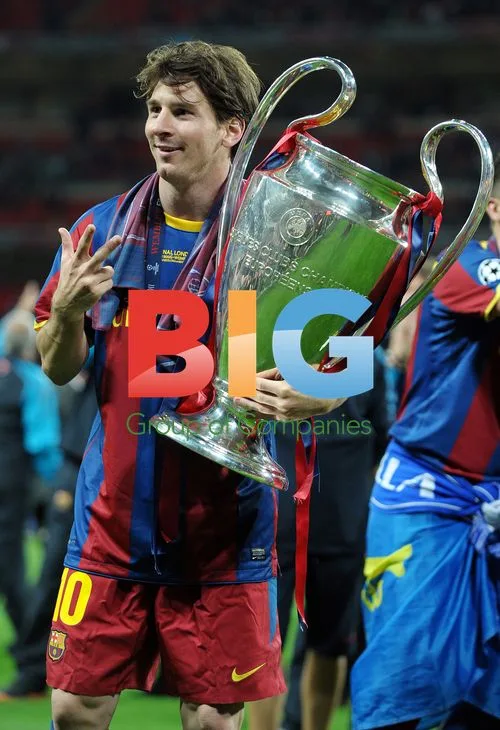 Lionel Messi at UEFA Champions League Final