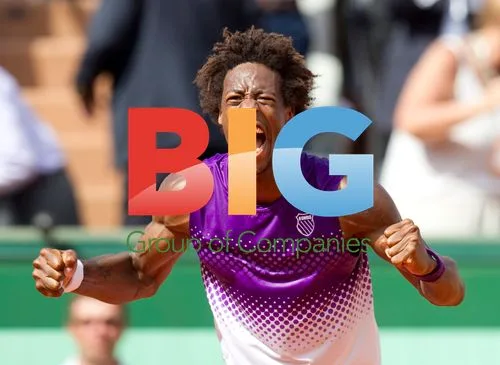 Gael Monfils at French Open 2011