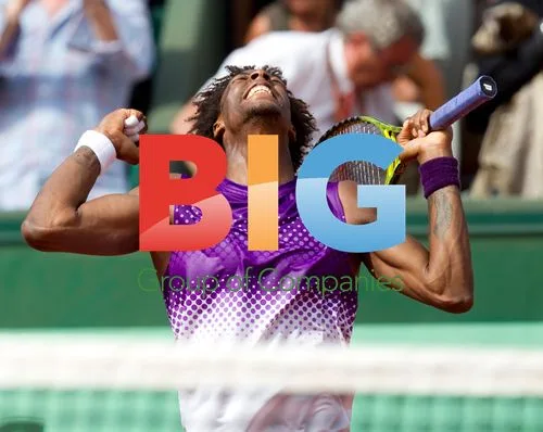 Gael Monfils at French Open 2011