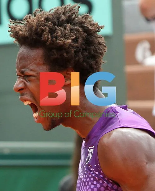 Gael Monfils at French Open 2011