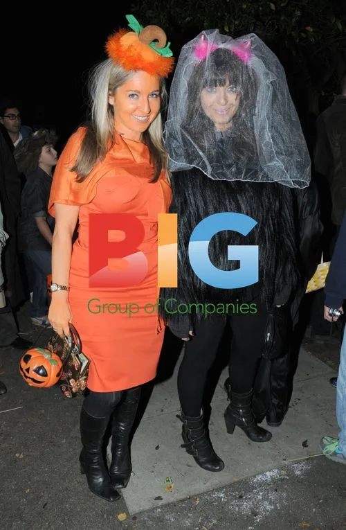 Claudia Winkleman at Jonathan Ross Halloween Party