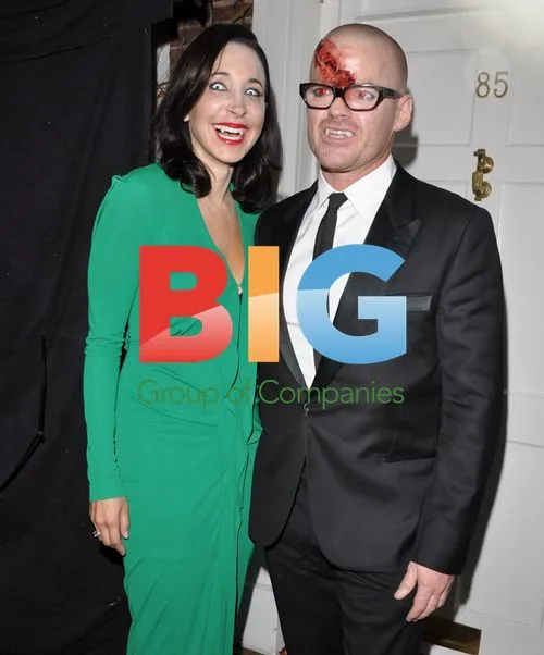 Heston Blumenthal and Suzanne Pirret at Jonathan Ross\\ Halloween Party