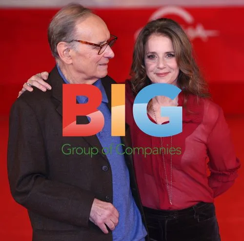 Ennio Morricone and Debra Winger at Rome Film Festival