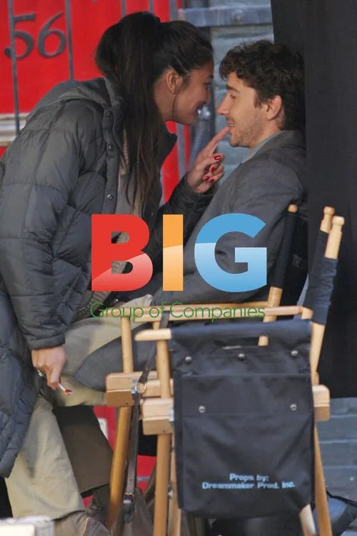 Shia LaBeouf gets On-Set PDA with girlfriend Karolyn Pho
