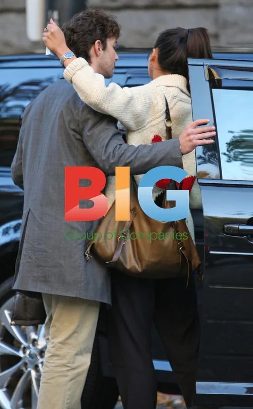 Shia LaBeouf and Karolyn Pho kiss goodbye in Vancouver