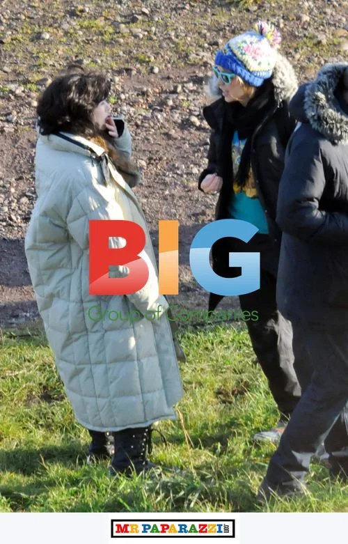 Scarlett Johansson Filming 'Under the Skin' in Arbroath