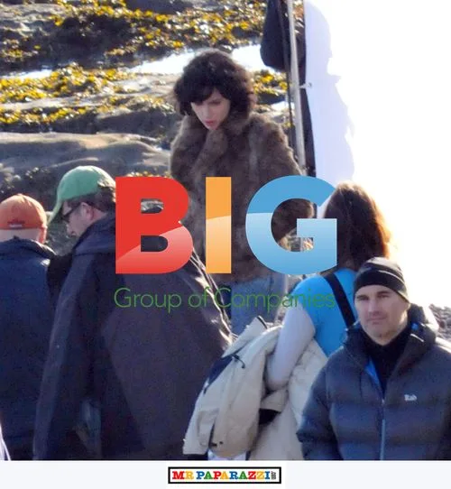 Scarlett Johansson Filming 'Under the Skin' in Scotland