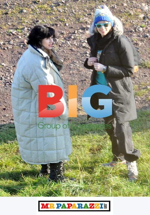 Scarlett Johansson Filming 'Under the Skin' in Scotland