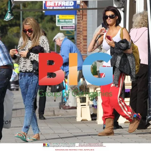 Katie Price with 'Signed' contestants