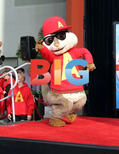 Alvin & The Chipmunks Hand & Footprint Ceremony