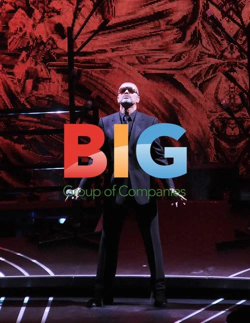George Michael Performing at The O2 in Dublin