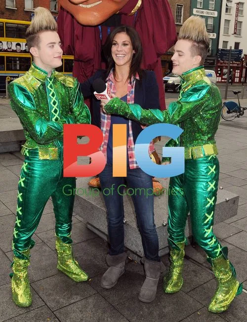 Jedward and The Beanstalk Panto Launch
