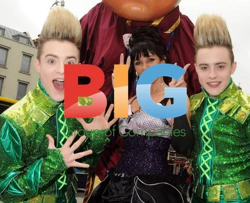 Jedward and Linda Martin at Panto Launch