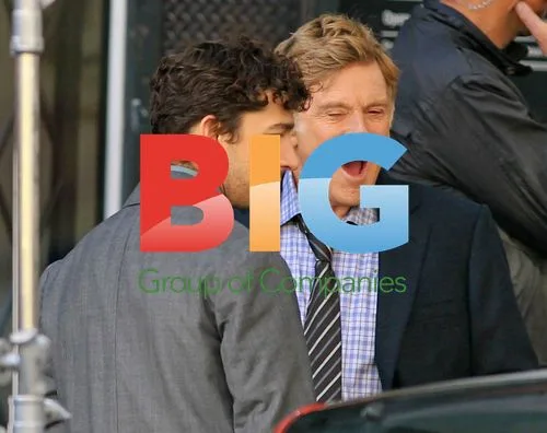 Shia LaBeouf Laughs With Crew on 'The Company You Keep' Set