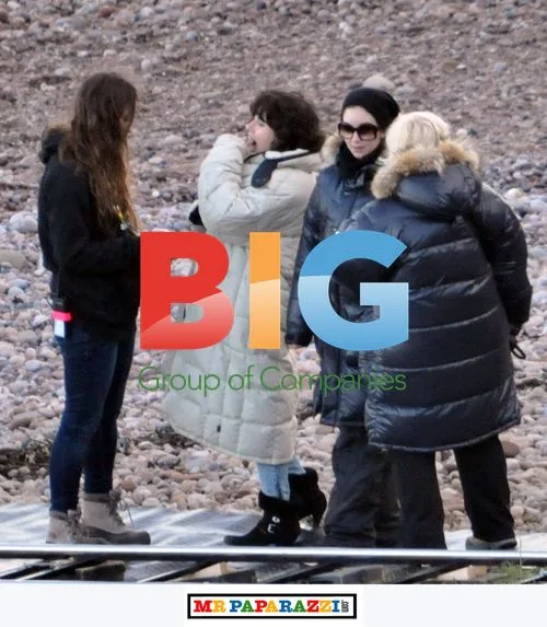 Scarlett Johansson filming 'Under the Skin' in Scotland