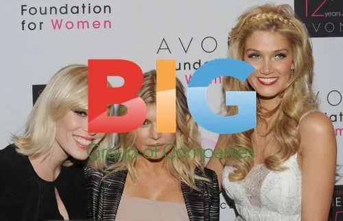 Natasha, Fergie, Delta at Avon Gala