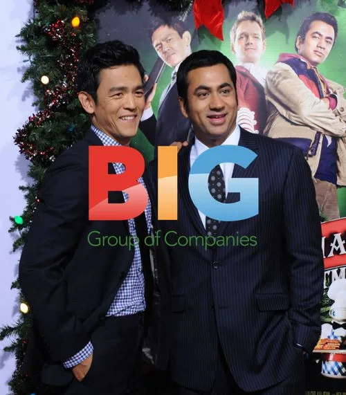 John Cho and Kal Penn at "A Very Harold & Kumar 3D Christmas" Premiere