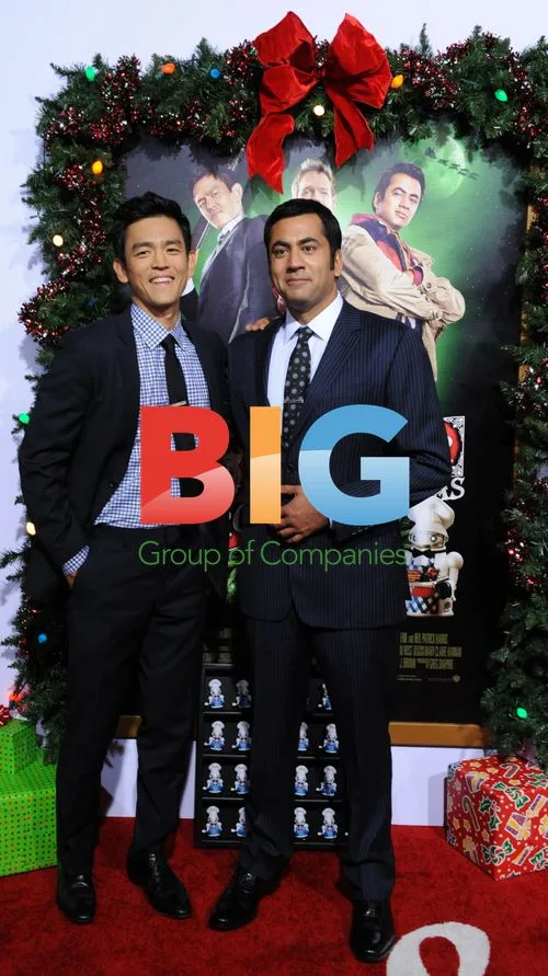 John Cho and Kal Penn at Harold & Kumar Premiere