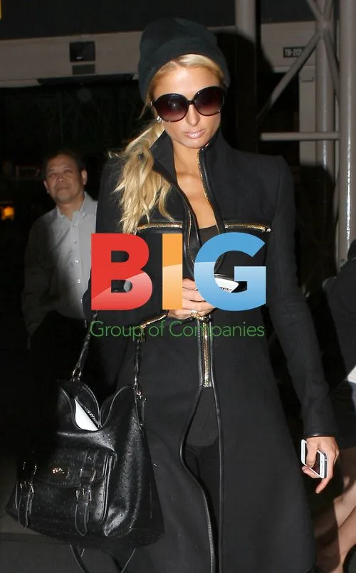 Paris Hilton Arriving at LAX