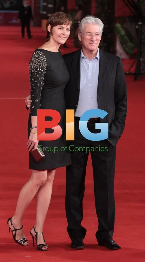 Carey Lowell and Richard Gere at Rome Film Festival 2011