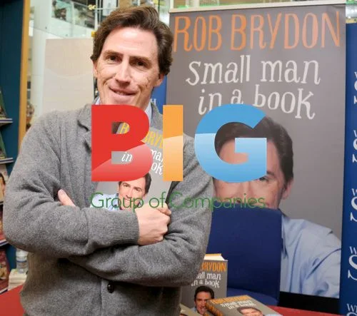 Rob Brydon Autographs Book in Bristol