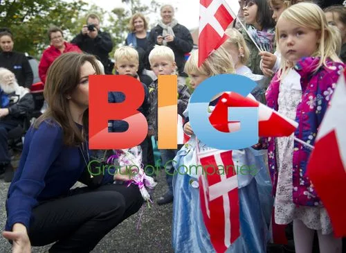 Princess Mary of Denmark Visits Kindergarten