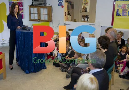 Princess Mary of Denmark Visits Kindergarten
