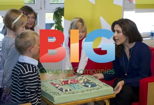 Princess Mary of Denmark visits kindergarten