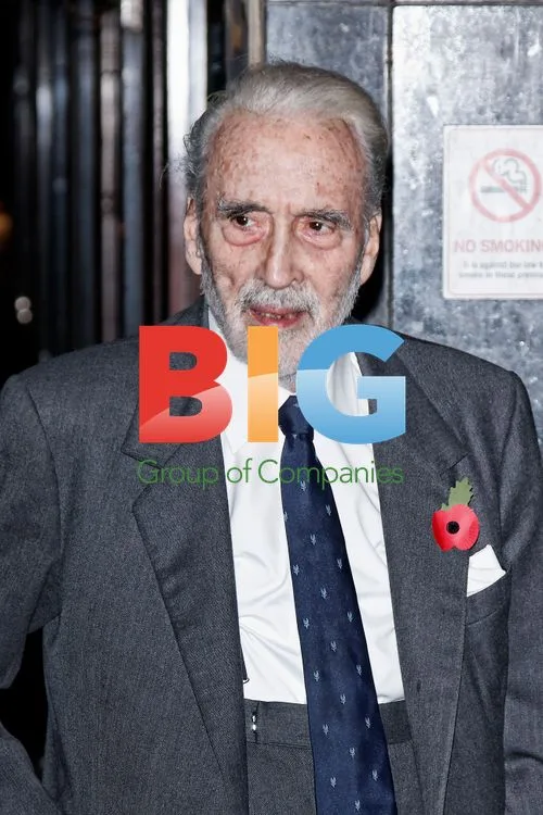 Christopher Lee at Harrods Event