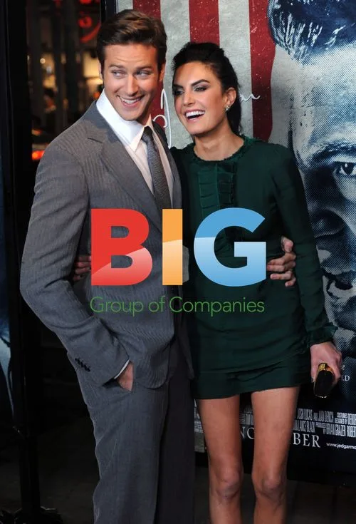 Armie Hammer and Elizabeth Chambers at "J. Edgar" Premiere