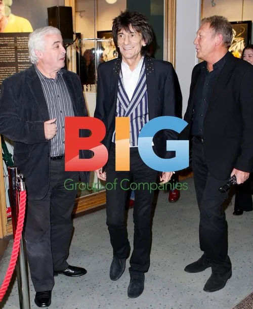 Ronnie Wood Celebrates Art Collection Launch