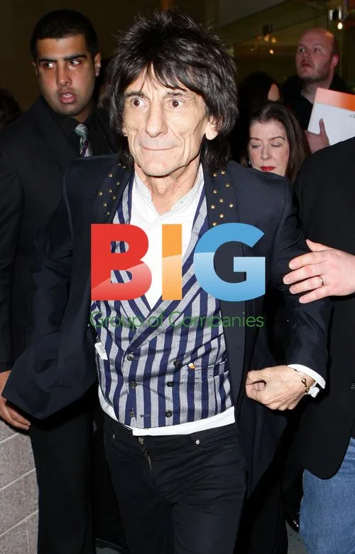 Ronnie Wood Celebrates Art Collection Launch