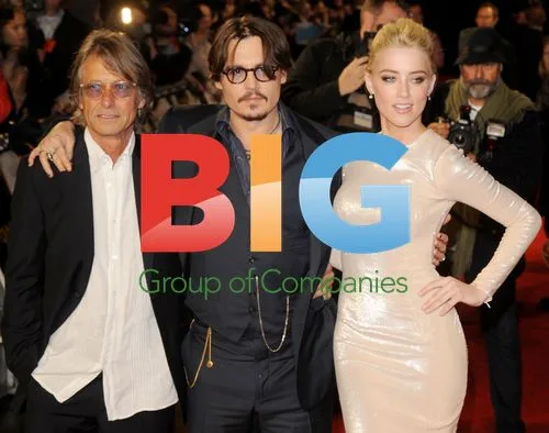 Johnny Depp, Amber Heard, Eva Green at "Rum Diary" Premiere