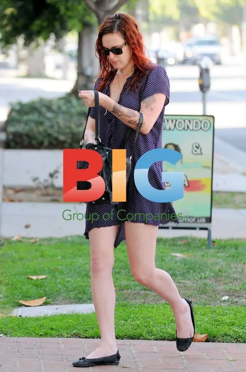 Rumer Willis Shows Off Tattoos in LA